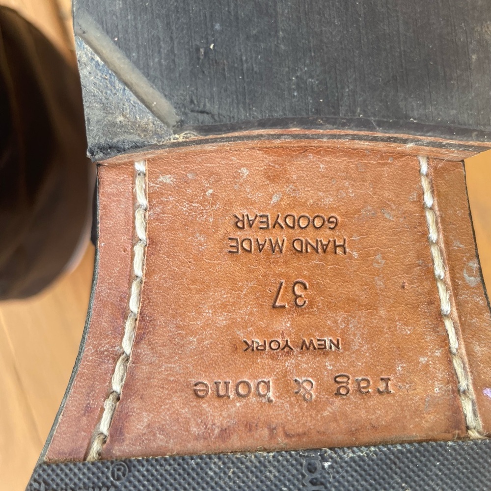 Rag And Bone Biker Boots - image 4